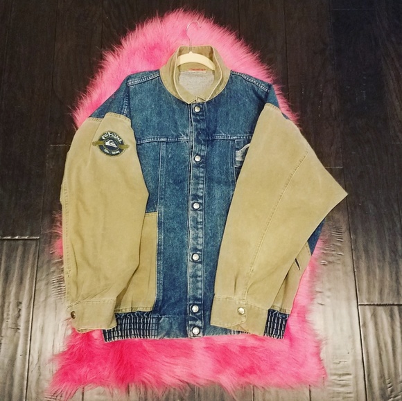 Quiksilver Jackets & Blazers - 🆕️Vintage Quiksilver Denim-Canvas Jacket